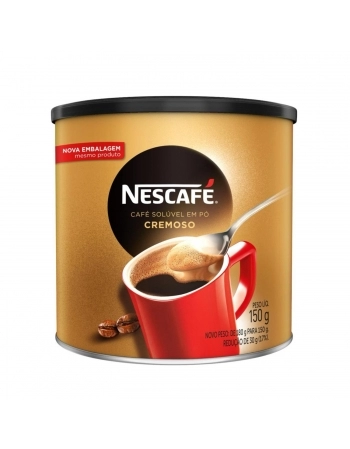 CAFÉ SOLUVEL NESCAFE CREMOSO LATA 150G