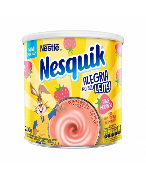 NESQUIK MORANGO LATA 200G