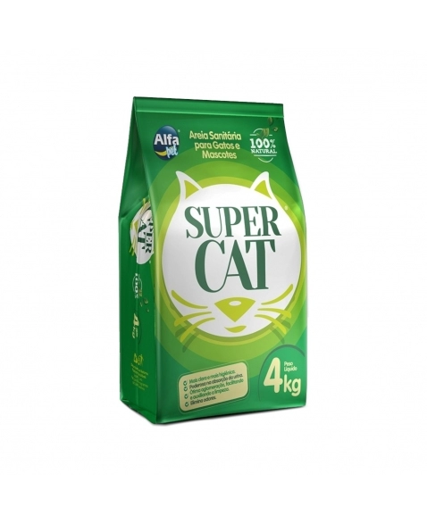 GRANULADO SANITARIO SUPER CAT 4 KG