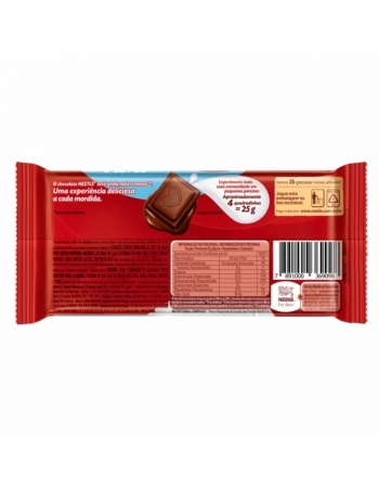 BARRA DE CHOCOLATE CLASSIC AO LEITE 16X80G