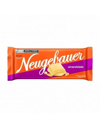 BARRA DE CHOCOLATE AMENDOLATE 16X80G